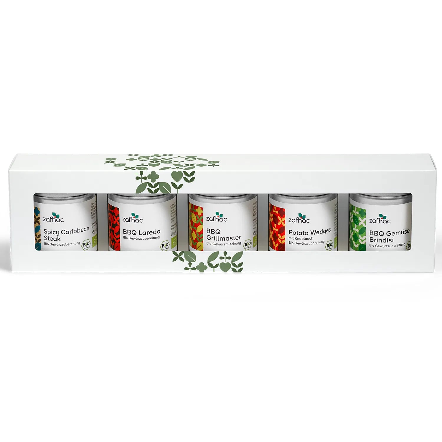 Geschenkset Grillmeister mit Bio-Grillgewürzen (5 Gewürze)