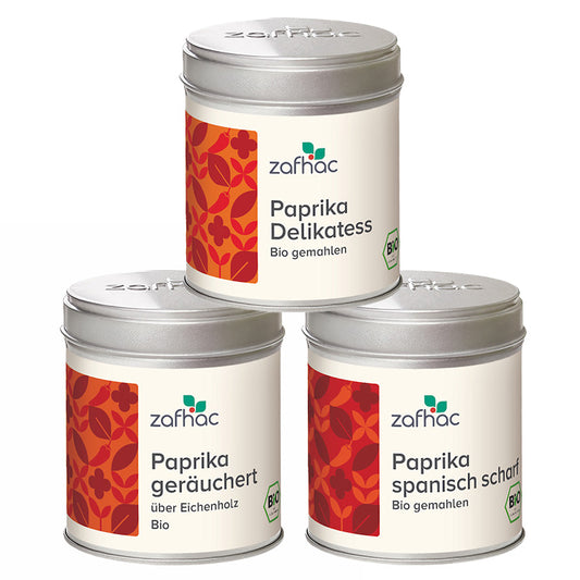 Bio Paprika-Trio - Feuer & Aroma